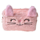 Toilettas 18x8x10 cm roze polyester kat