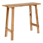 Girona Console Table Teakwood Natural 90 x 30 x 80 cm
