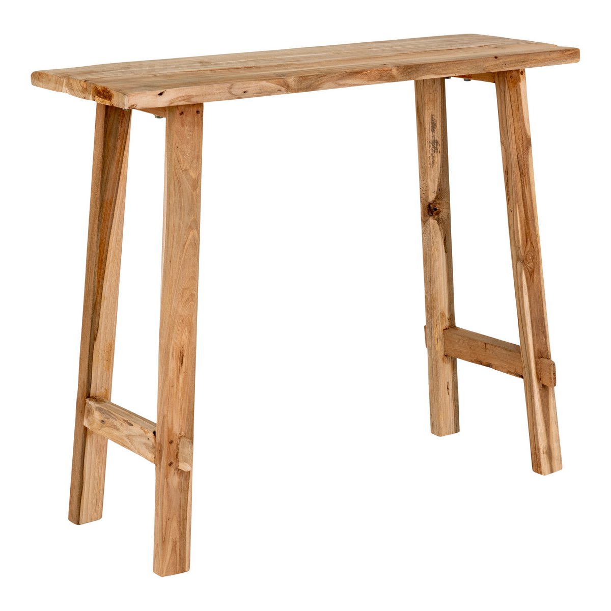 Girona Console Table Teakwood Natural 90 x 30 x 80 cm