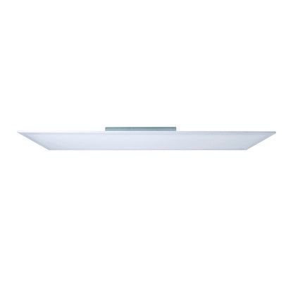 Led Paneel Plafondlamp Nico Wit Met Vaste Led En Functies