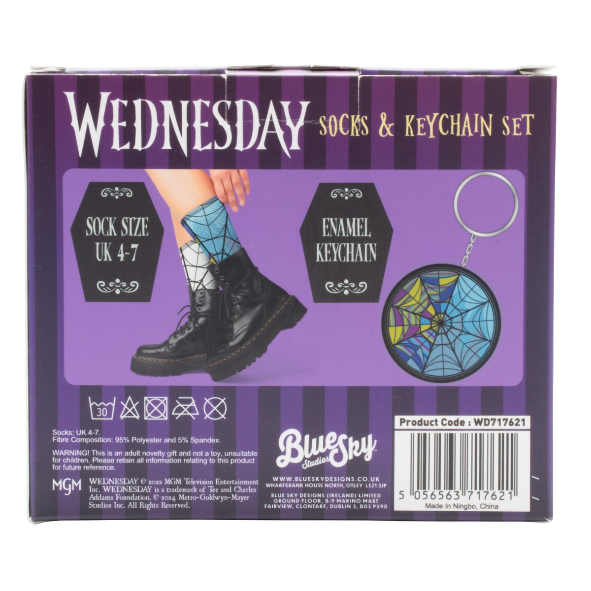 Wednesday - Set of socks and keychains