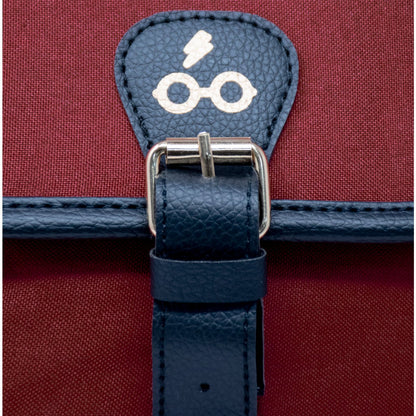 Harry Potter rugzak 36x28x15 cm bordeauxrood