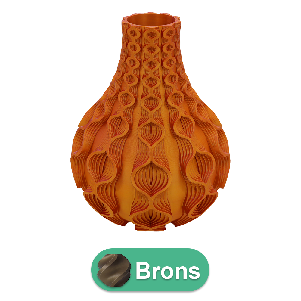 3D vaas Coral PLA diverse maten