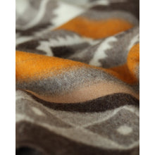Wollen beddeken 140x200 cm brons