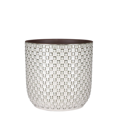 Flowerpot indoor Daan White