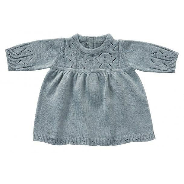 Dress blue knitted 35cm
