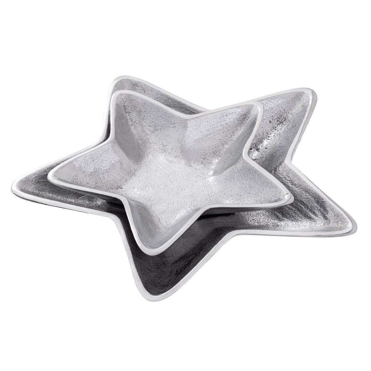 Decoratieset schelpen aluminium goud zilver