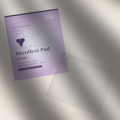 Décolleté pad herbruikbaar siliconen met ectoin