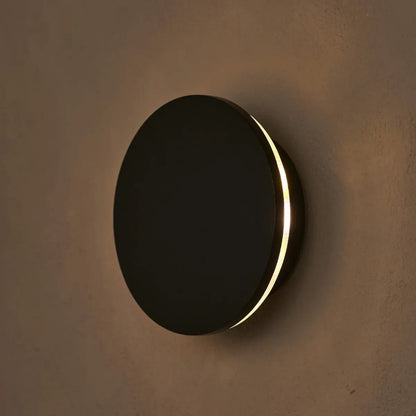 Wandlicht draadloos oplaadbaar dimbaar zwart 16x16x5 cm