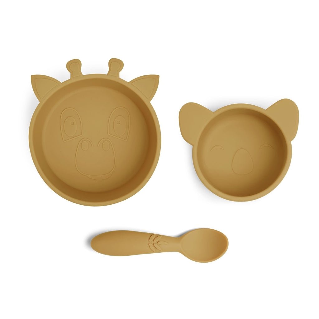 Eddy silicone dinnerware set 3-pack