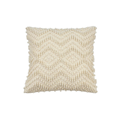 Soft Cream Cushion Cover / Cushion Cover – Tufted Pattern – 45x45 cm – Urbane Hide