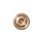 Kandelaar messing Ø12,5x3 cm geborsteld