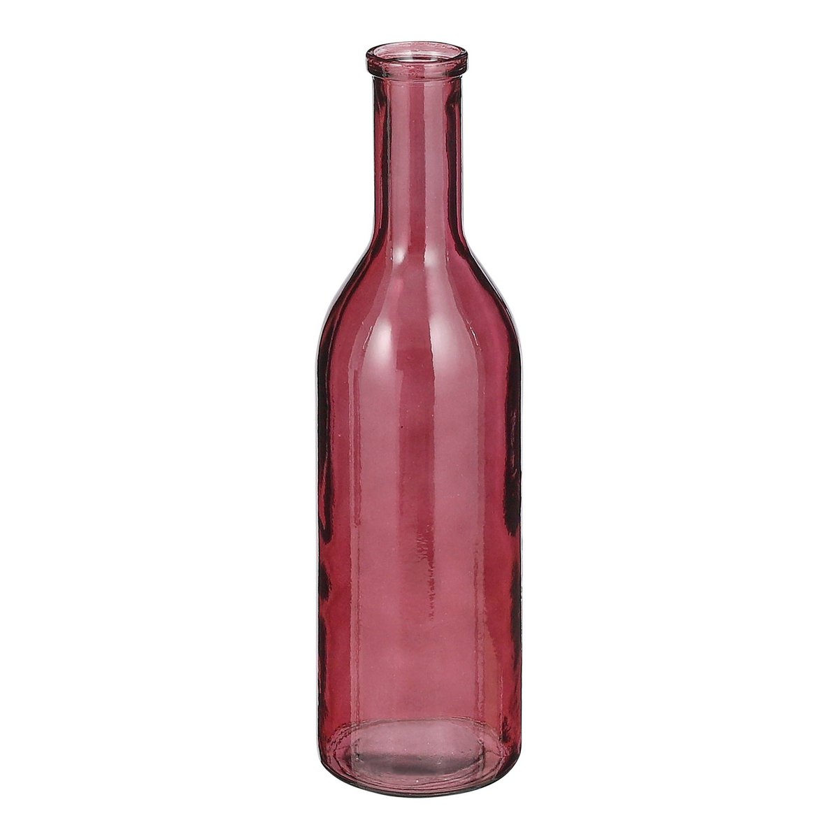 Flesvaas 50 cm roségoud glas