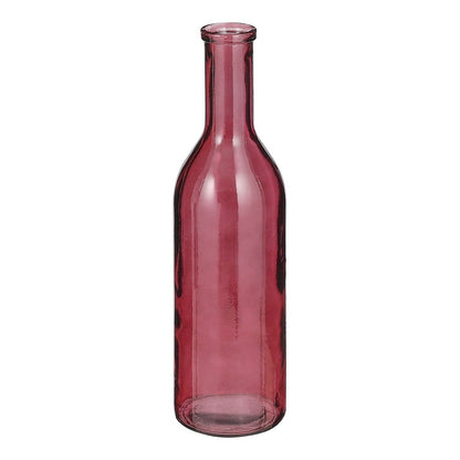 Flesvaas 50 cm roségoud glas