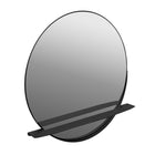 Wandspiegel 80 cm zwart