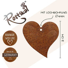 Patinated decorative heart | Gift idea | Rust hanging decoration