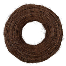 Wreath Ø 80x22 cm Brown Rattan