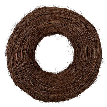 Decoratiekrans rotan Ø 80x22 cm bruin
