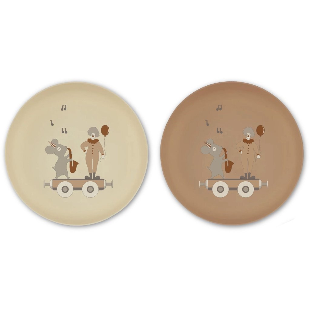 PLA bord 19,5 cm 2 stuks