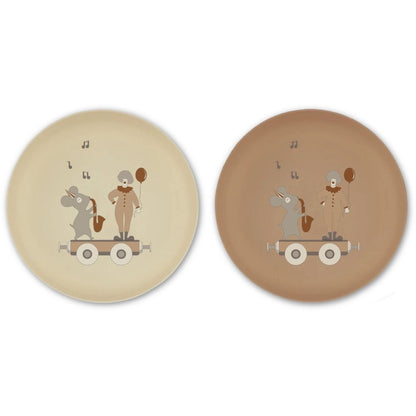 PLA bord 19,5 cm 2 stuks