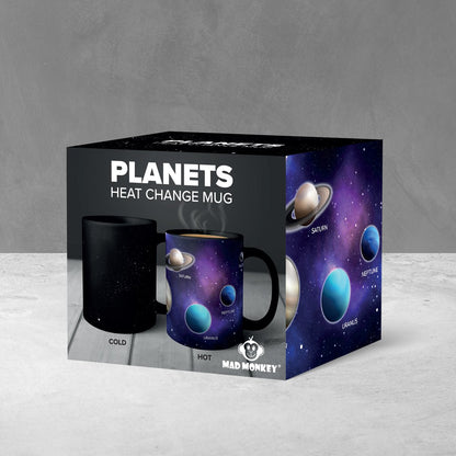 Mad Monkey - "Planets" color-changing mug
