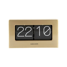 Wall/table clock, boxed, flip