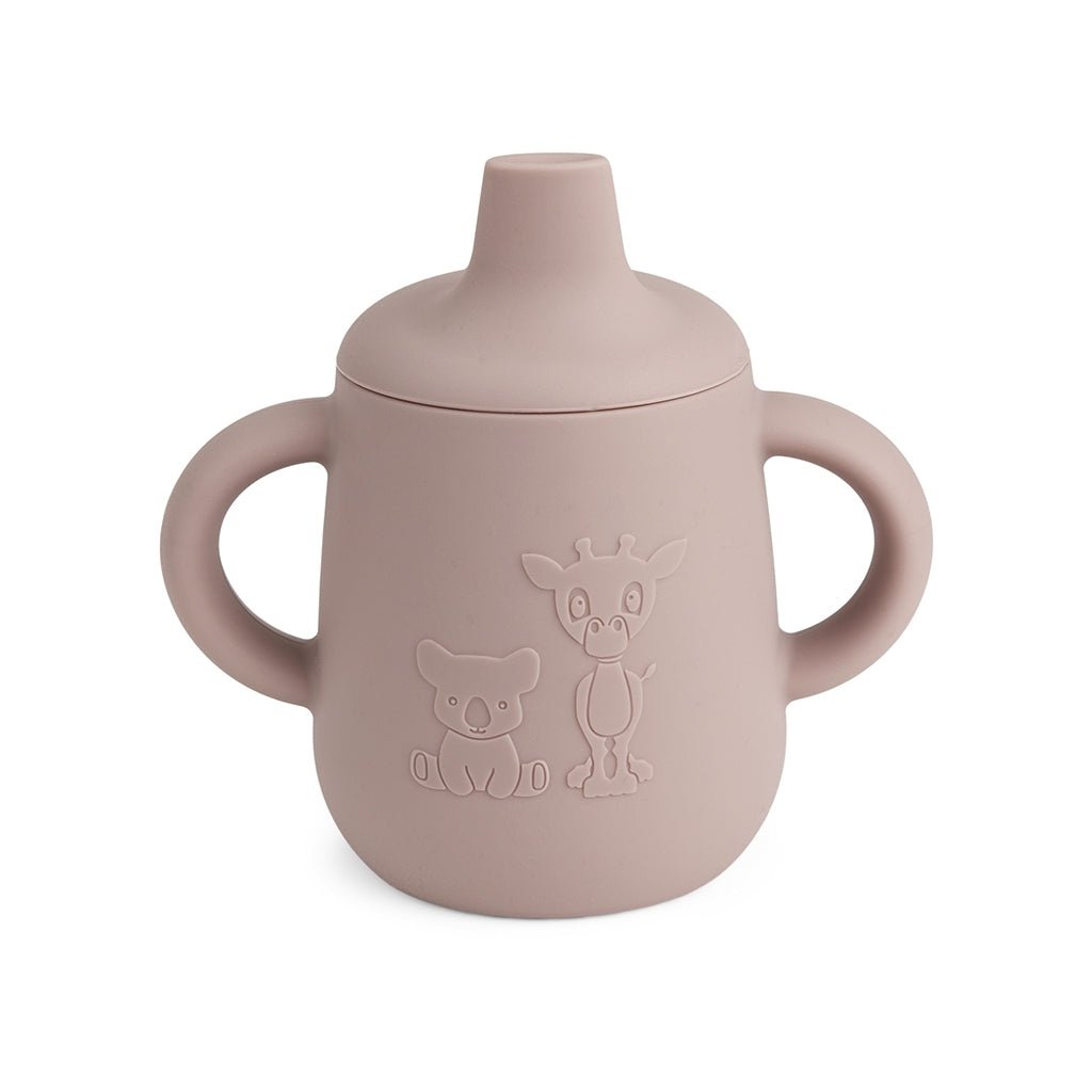 Siliconen trainingsbeker 140 ml Woodrose