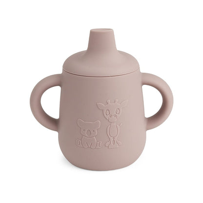 Siliconen trainingsbeker 140 ml Woodrose