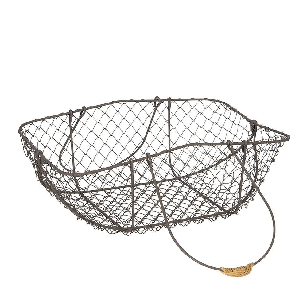 Basket Brown Iron Basket