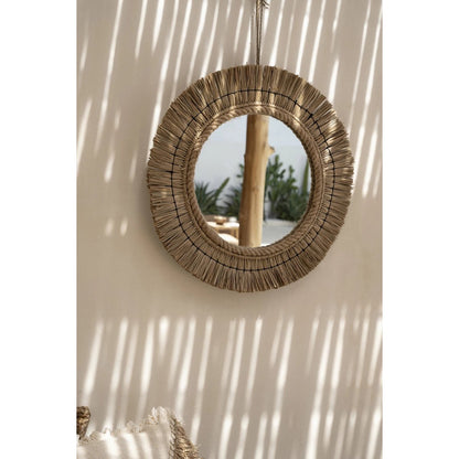 Spiegel 80x60 cm hout naturel