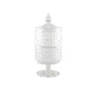 Bonbonnière glas 24 cm transparant