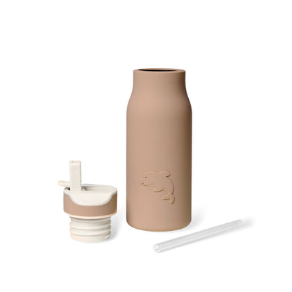 Drinkfles siliconen 400 ml chocolademout