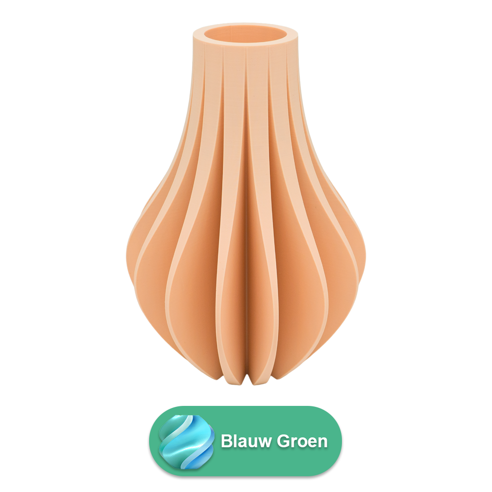 Aventa 3D vaas - 3D geprinte vaas - Duurzaam PLA - Geschikt voor kunstbloemen