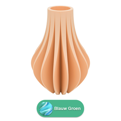 Aventa 3D vaas - 3D geprinte vaas - Duurzaam PLA - Geschikt voor kunstbloemen
