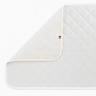 Nomadic changing mat Lubiana in white organic cotton