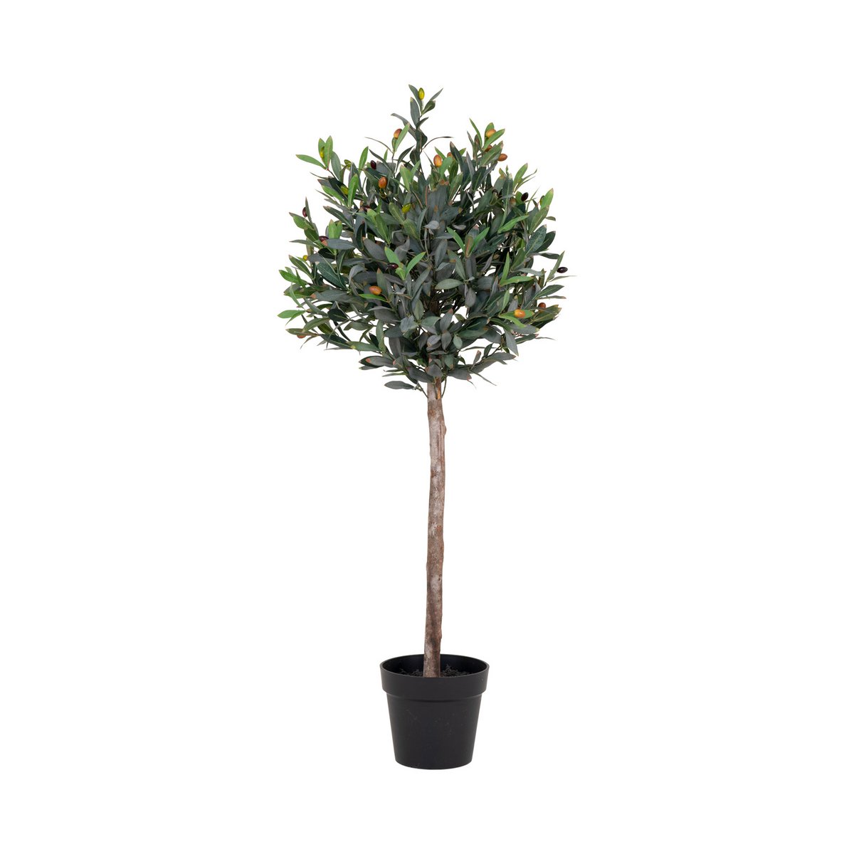 Kunst Olijfboom 120 cm groen polyester
