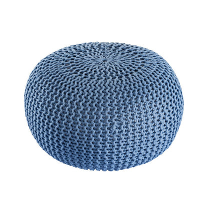 Pouf buiten Ø55x37 cm gerecycled plastic
