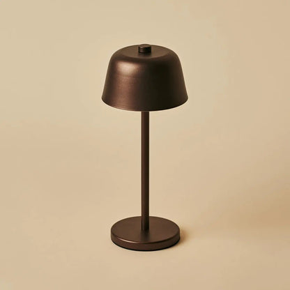 Tafellamp oplaadbaar Ø12x29 cm metaal zwart dimbaar