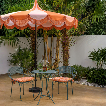 Parasol 235 cm oranje polyester