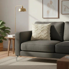 Soft Cream Cushion Cover / Cushion Cover – Tufted Pattern – 45x45 cm – Urbane Hide