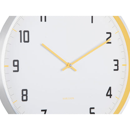 Wandklok 40 cm sportief
