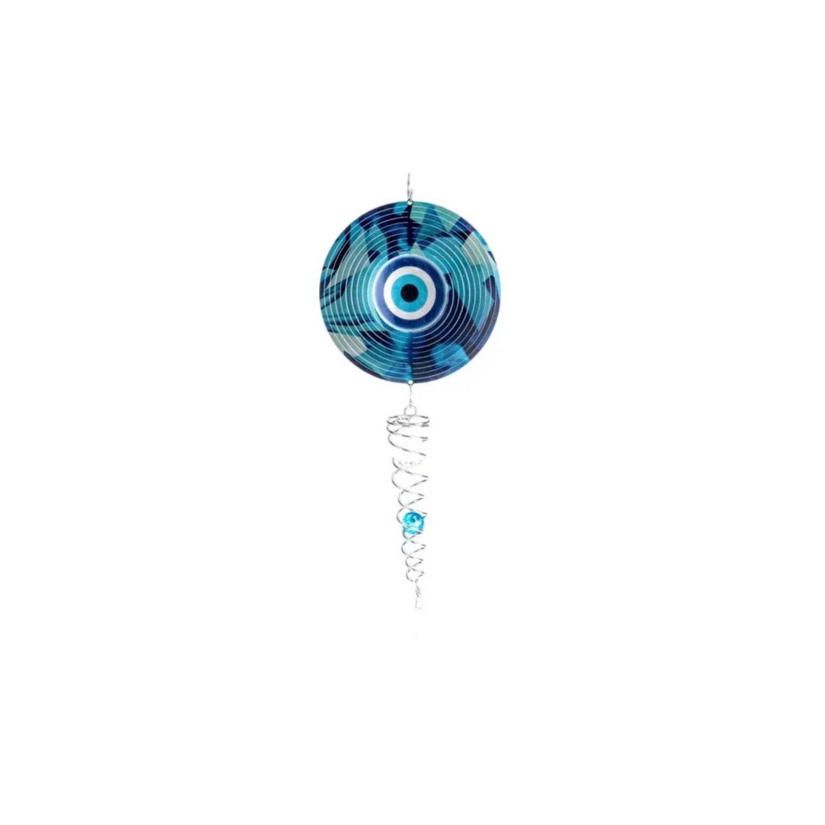 Windspinner, Spin Art, Evil Eye Charm/Talisman Artist Crystal Tail, ACTEVE