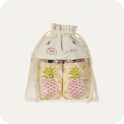 Babyslofjes leer ananas zacht