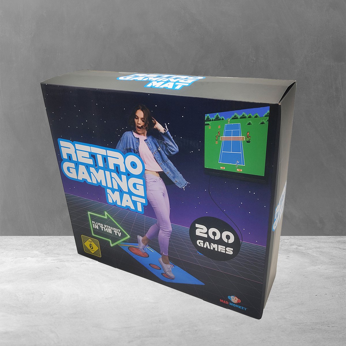 Gamingmat 200 minigames retro