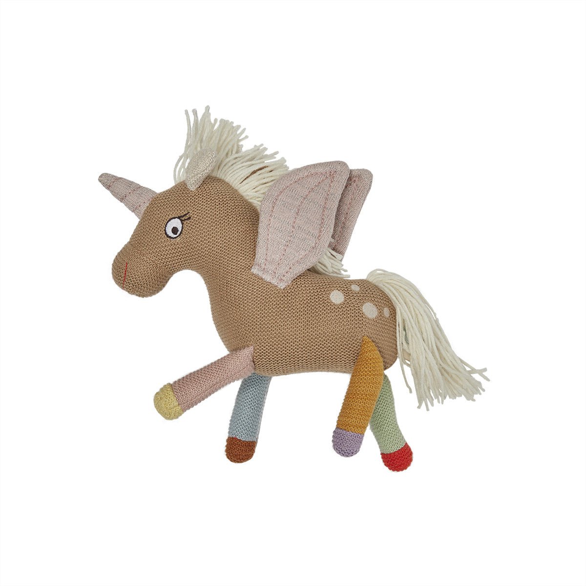 Knuffel eenhoorn 90 g OEKO-TEX katoen