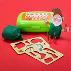 Kneedset Elf groen zwart 10x3x8 cm