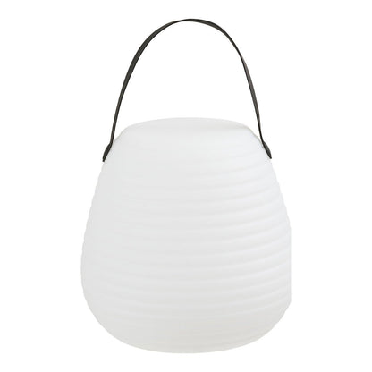 Derry LED lamp, rechargeable, white, ø21 cm