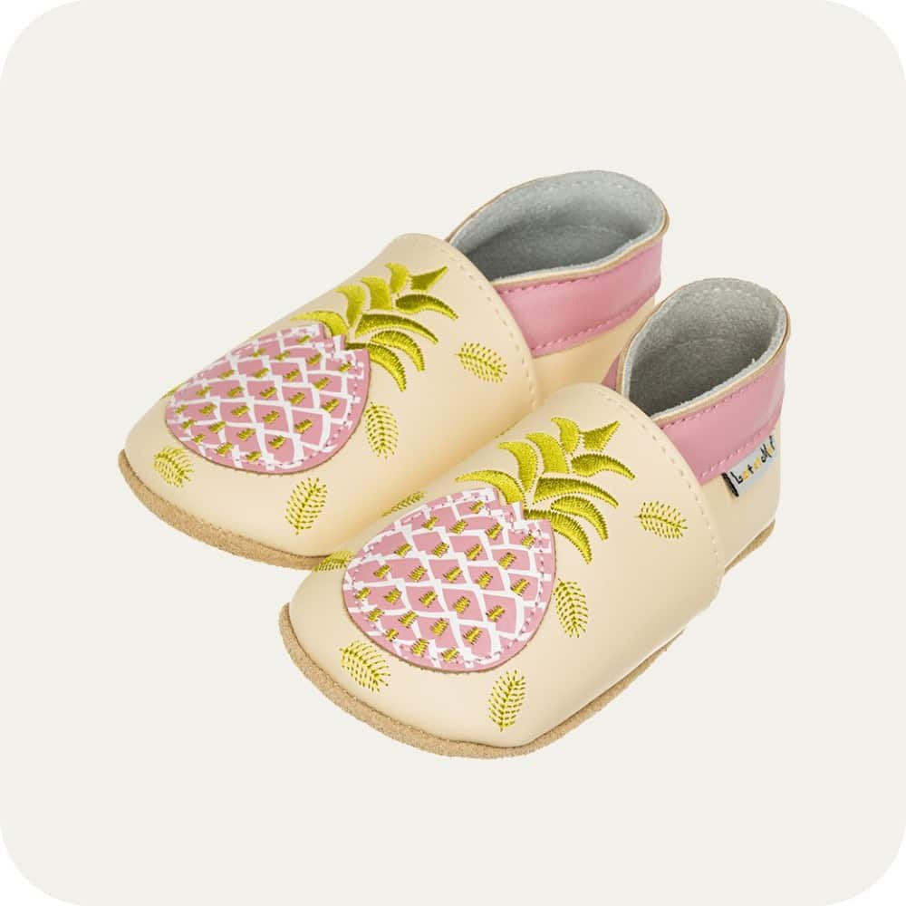 Babyslofjes leer ananas zacht
