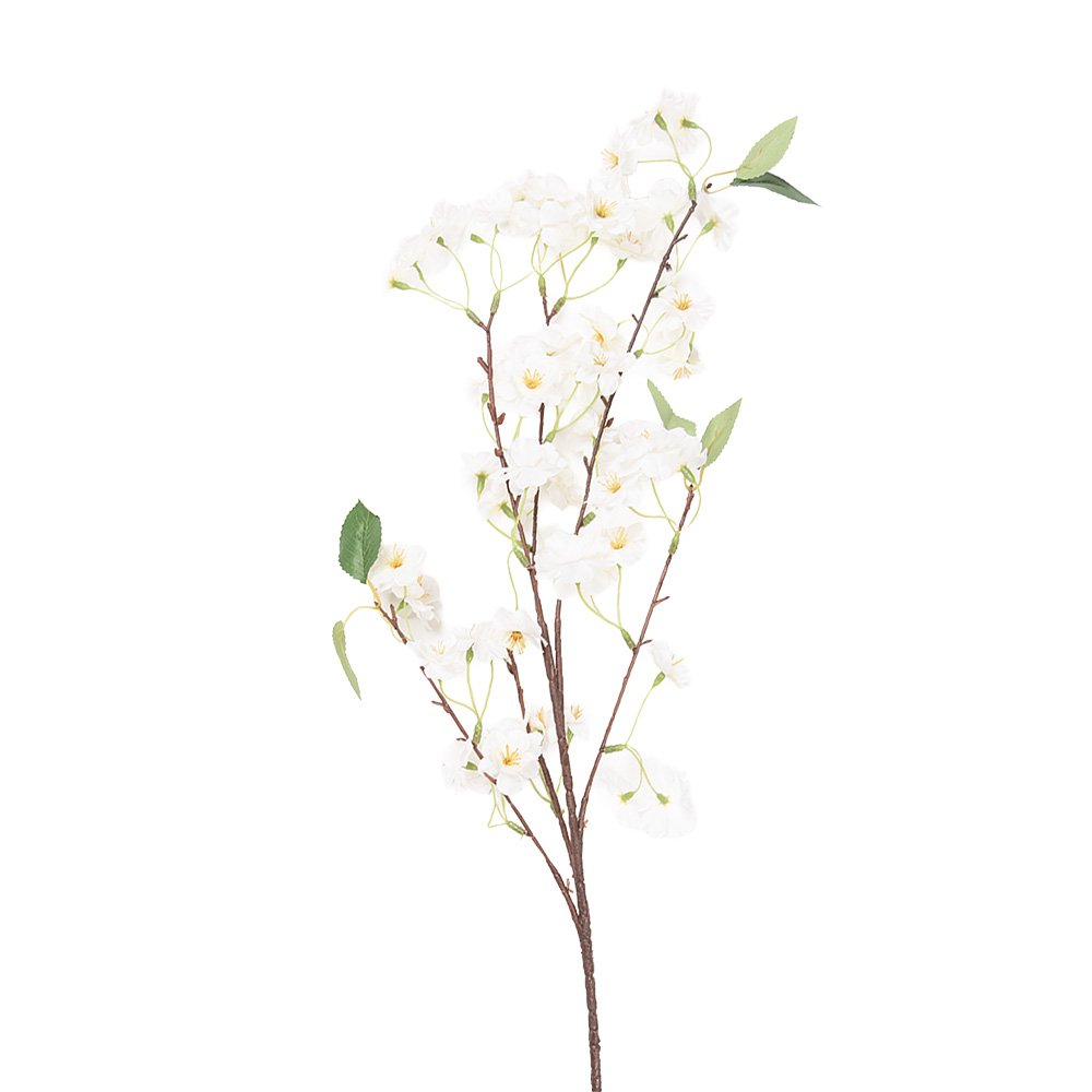 Artificial Flower 90 cm White Plastic