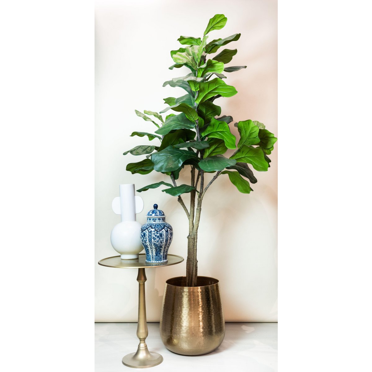 Kunstplant Ficus Lyrata 180 cm groen